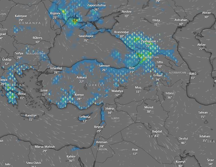 Doğu Karadeniz'de ‘sağanak’ alarmı: 4 il için sarı kodlu uyarı 9